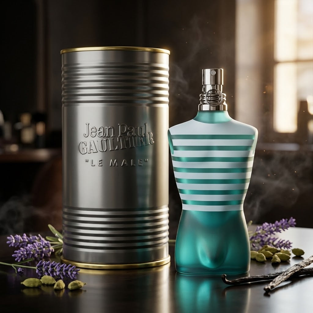 Jean Paul Gaultier Le Male Eau De Toilette 125ml Spray for Men – Long Lasting Fresh Fragrance
